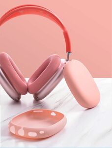 値下げ 送料無料 AirPods Max ヘッドフォン ピンク シリコンカバー