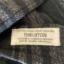 【良品】【Thruxton】【5L】メンズシャツ　ボーダー柄　大きめサイズ_画像6