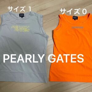 PEARLY GATES パーリーゲイツ　ノースリーブシャツ　2枚セット