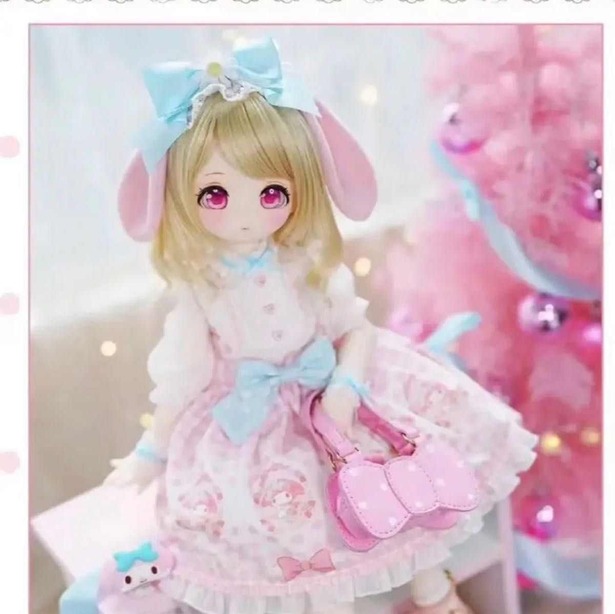 39】ディーラー様製 msd mdd kumako 1/4ドール用 浴衣-