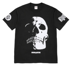 新品 即決 国内 Mサイズ 2023 Supreme Bounty Hunter Skulls Tee BLACK シュプリーム バウンティーハンター Tシャツ ブラック スカル