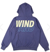 新品 即決 Lサイズ WIND AND SEA SULFER HOODIE VIOLET ウィンダンシー パーカー フーディ バイオレット WDS-O-SIG-24-Q1-CS-01_画像1