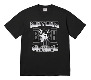 新品 即決 国内 Lサイズ 2023 Supreme Bounty Hunter Wolf Tee BLACK シュプリーム バウンティーハンター Tシャツ ブラック ウルフ