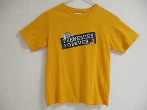 GU トムとジェリー 半袖Tシャツ 150 黄色