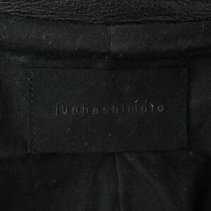 jun hashimoto M65 レザー ジャケット ブラック ライダースジャケット レザージャケット M65の画像8