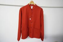 【即決】DLX DELUXE 2003 デラックス メンズ シャツジャケット ウール 赤系 サイズ:L 日本製 【745551】_画像1