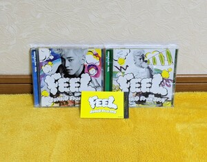 JUNHO From 2PM 日本ミニアルバム FEEL 初回生産限定盤A,B CD DVD 2枚セット 中古品*ジュンホ ジュノ