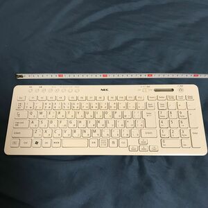 NEC 純正 ワイヤレスキーボード 白 ホワイト パソコン 無線キーボード 853-410163-302-A KG-1129