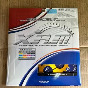 GB400/500 スティード400 CB400SF XAM製　クラッシックアルミリアスプロケット　新品　525-44T(#1027.10)