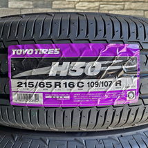 即納 タイヤホイール4本セット 特注 KEELER TACTICS 16×6.5J+38 6/139.7 MG トーヨー H30 215/65R16 C 109/107R ハイエース 車検対応_画像7