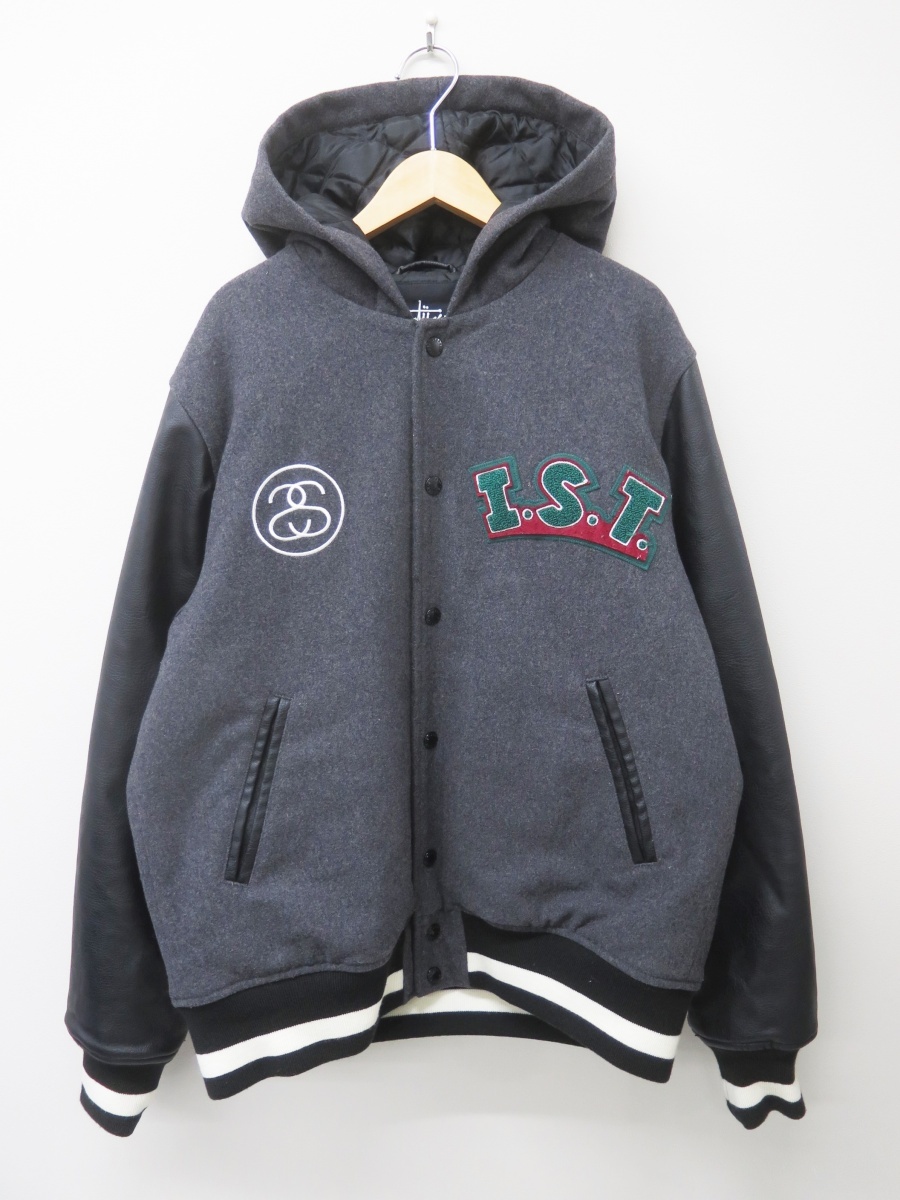 高評価！ STUSSY 激レア GEAR ストリート スタジャン パッチ刺繍ロゴ