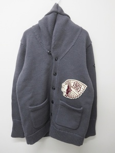 NEIGHBORHOOD ネイバーフッド 142FUNH-KNM03 OLD POINT MC W-CARDIGAN LS ニットカーディガン　美品