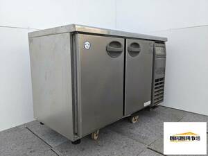 【中古品】番号KT1261◆フクシマテーブル形冷蔵庫YRC-120RM2-R 19年製 1200×600×800 動作問題なし