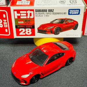 【開封品】トミカ No.28 SUBARU BRZ 初回特別仕様