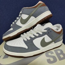 100円〜 国内正規 NIKE SB DUNK LOW PRO QS YUTO HORIGOME ナイキ エスビー ダンク 堀米雄斗 家紋 桜 小松川公園 ウルフグレー VERDY_画像3