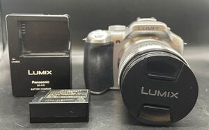 中10526☆Panasonic LUMIX DMC-G5 ミラーレス一眼カメラ　ボディ　本体/ H-FS45150 45-150/リチウム電池　DE-A79 通電確認 パナソニック