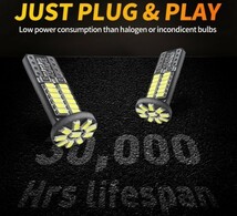 ステップワゴン RK1/2/3/4/5/6 T10 LED バックランプ ナンバー灯 ルームランプ12個セット 爆光 COB全面発光 ホンダ /c48/c24/c18/45/34_画像5