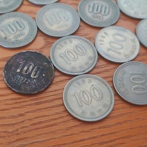 100ウォン 硬貨 1972年 1974年など 19枚 まとめて 韓国 KOREA 旧デザイン の画像2