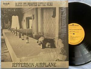 国内盤シュリンク付美品LP JEFFERSON AIRPLANE/BLESS ITS POINTED LITTLE HEAD [フィルモアのジェファソン・エアプレイン/RCA]