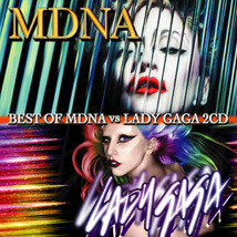 Madonna & Lady Gaga Best Mix 2CD マドンナ レディー ガガ 2枚組【50曲収録】新品_画像3