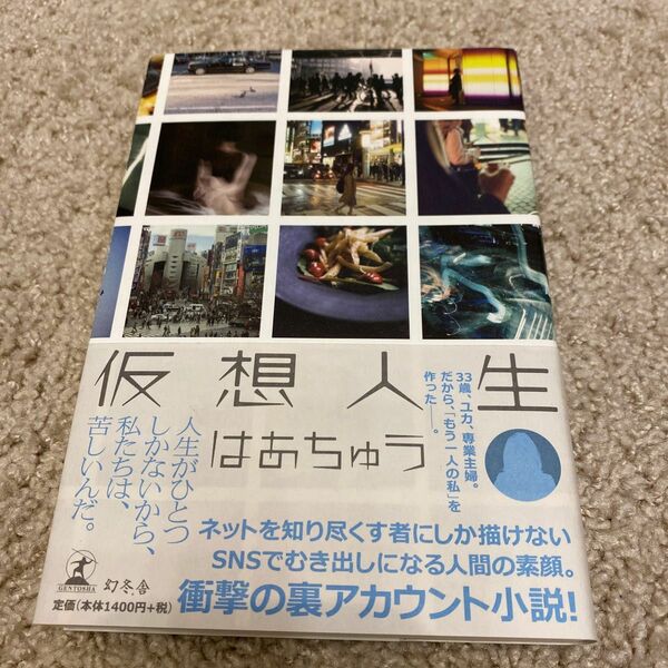 中古本　仮想人生 はあちゅう／著　初版第一刷