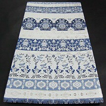 新品【御仕立上】　西陣織高級六通柄袋帯　２４００織　藍染　ジャパンブルー_画像4