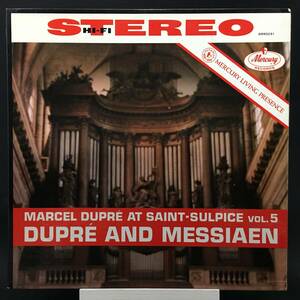  Dupre and Messiaen ◆ MERCURY 米盤 深溝