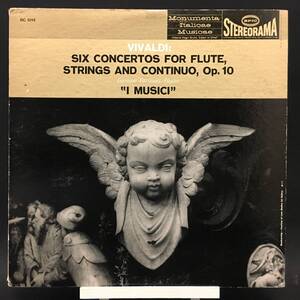 ◆ Vivaldi ◆ Six Concertos for Flute ◆ STEREORAMA 米盤 深溝