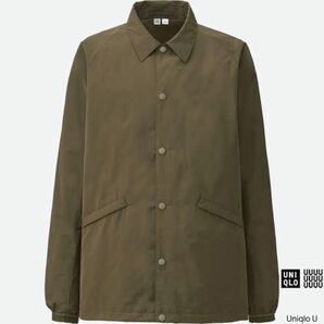 UNIQLO U コーチジャケット　カーキ　S