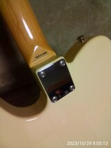Fender Japan TL62 テレキャスター クリーム色 打痕スレなし美品 肉厚ソフトケース付き_画像5