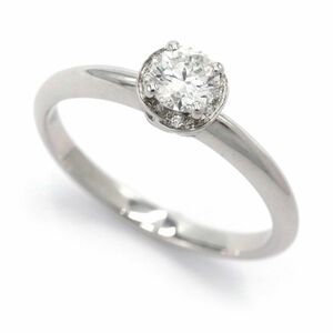  BVLGARY in control damo-re ring G/VS2/EXCELLENT 0.30ct 9.5 number Pt950 diamond new goods finish settled platinum jewelry used free shipping 