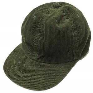 DECHO x BEAMS BOY デコー ビームスボーイ 別注 日本製 6パネルコーデュロイキャップ ONE SIZE OLIVE 帽子 g13539