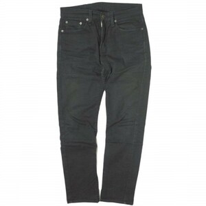 Levi's リーバイス 510 Super Skinny Jeans 10.5ozスーパースキニージーンズ USAラインモデル 05510-4173 28 ブラック デニムパンツ g13240