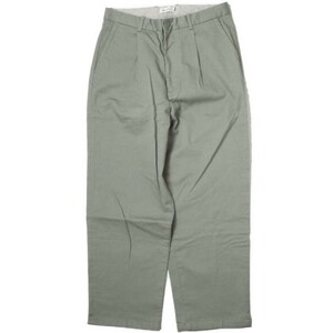 Steven Alan スティーブンアラン STRETCH DRILL SUPER BAGGY TAPERED スーパーバギーテーパードパンツ 8114-217-0077 L グレー g9160