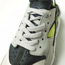 NIKE ナイキ AIR HUARACHE エアハラチ 318429-130 US7.5(25.5cm) WHITE/CYBER-ANTHRACITE スニーカー シューズ g12962_画像6