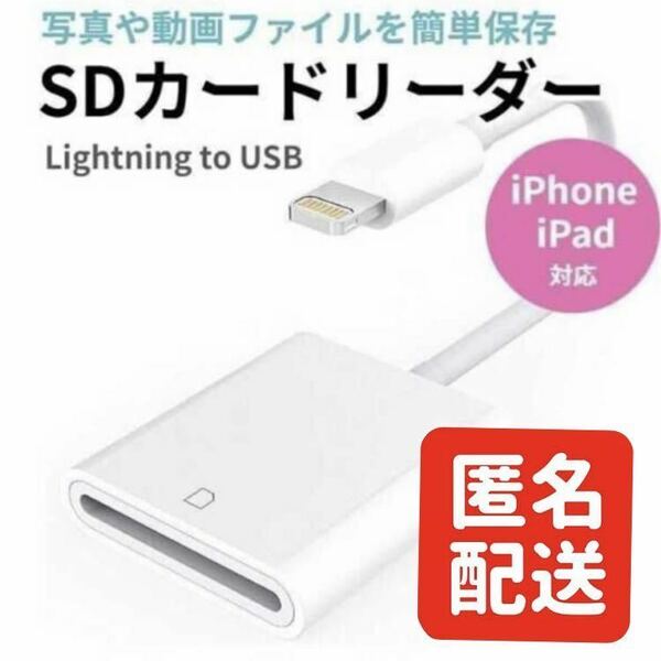 SDカードリーダー 写真転送 保存 データ転送 iPhone iPad Lightning