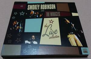 【2CD】SMOKEY ROBINSON AND THE MIRACLES / THE LIVE COLLECTION■US盤/限定盤/廃盤■スモーキー・ロビンソン