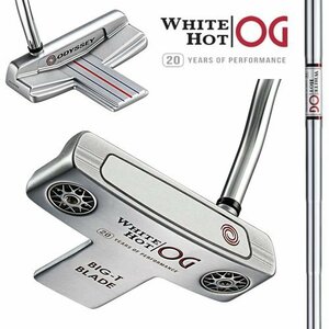 新品 オデッセイ WHITE HOT OG BIG T パター 33インチ スチールシャフト 日本仕様 ホワイトホットOG ビッグT