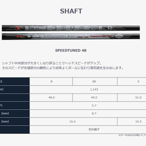 新品 ホンマ ツアーワールド GS ドライバー 10.5° 純正カーボン SPEEDTUNED 48 (R) 日本仕様の画像7