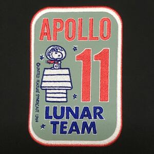 スヌーピー　アポロ11 ルーナーチーム　ワッペン