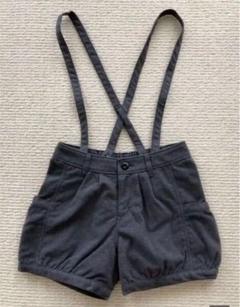 レディース ショートパンツ グレー 厚手 M