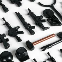 LEGO 互換 レゴ 警察 POLICE 大量武器 ミニフィグ6体セット_画像5
