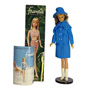 MATTEL Francie Barbie's MOD'ern cousin 1965年 マテル フランシー バービー ブロンド ヴィンテージ 着せ替え人形 箱付き 010FMZI25