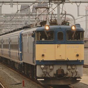 鉄道写真 ～ EF64 38 電気機関車 （89mm×89mm）