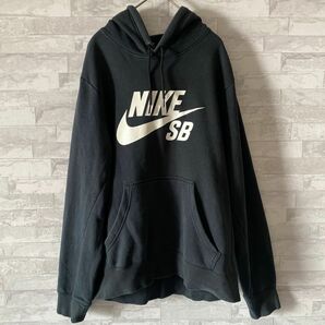 最終値下げ！人気商品★ビッグロゴ★NIKESB★裏起毛パーカー★Mサイズ