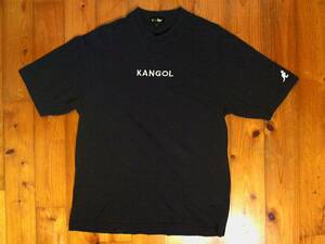 * цвет ..* Kangol *KANGOL*. Logo вышивка короткий рукав футболка вырез лодочкой хлопок футболка M темно синий 