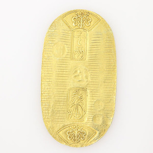 希少 天保小判金 金568/銀432 11.2ｇ 裏刻印 沙当 日本貨幣商協同組合 鑑定書付き ⑤【yy】【中古】