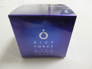 【新品未開封】RICE FORCE ライスフォース ディープモイスチュアクリーム 30ｇ☆2023H2YO2-MIX-8J-217-2