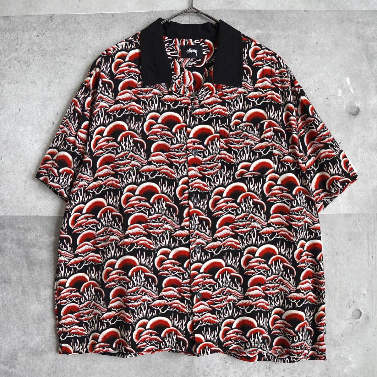 超激レア】STUSSY バンダナ モノグラム 総柄 90s 入手困難 美品-