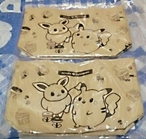 ミスドとポケモンのコラボトートバッグ2点セット景品用非売品